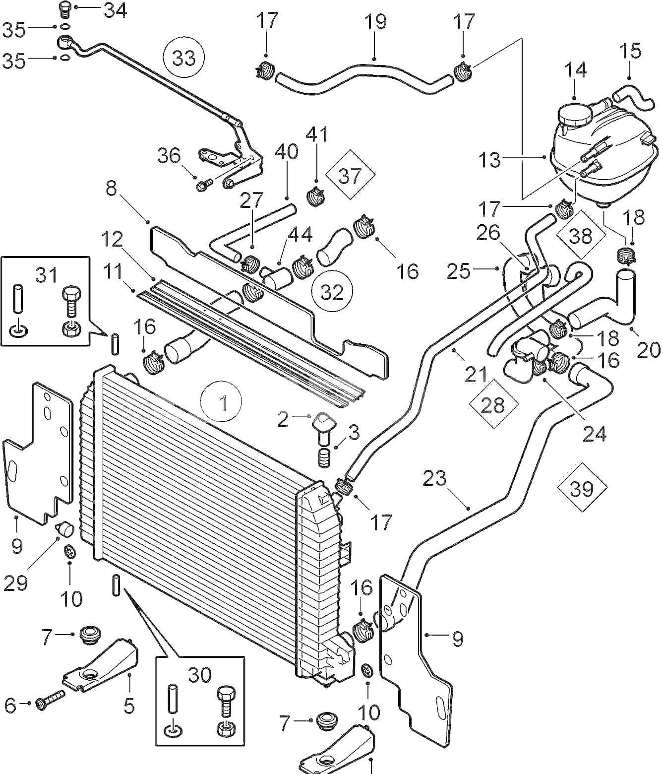 サーブ 9-3 9-3X FB207 FB284用ラジエーター ドレンコック Oリング付【サーブ純正・新品】