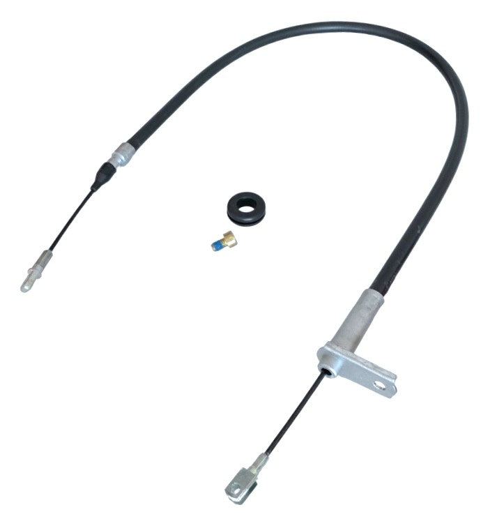 ベンツ W124 A/C/S124 W201 ハンドブレーキ・サイドブレーキワイヤー(ケーブル)1本【新品】A1244201185