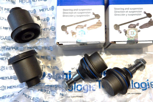 ジャガー S-TYPE Sタイプ(X200) XJ(X308) XK(X100) フロントロアアーム ボールジョイント/ブッシュ左右セット【DELPHI製他・新品】