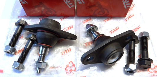 ボルボ 740 760 780 940 960 フロントサスペンション側ボールジョイント左右セット 【純正グレード品 TRW製・新品】ナックル下