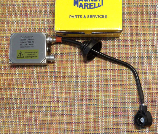 アウディA3S3A4S4A6S6RS6 BMWE39E38E53X5Z8 ベンツC208A208W210S210W163 ポルシェ911(996) バラストキセノン【MARELLI製・新品】