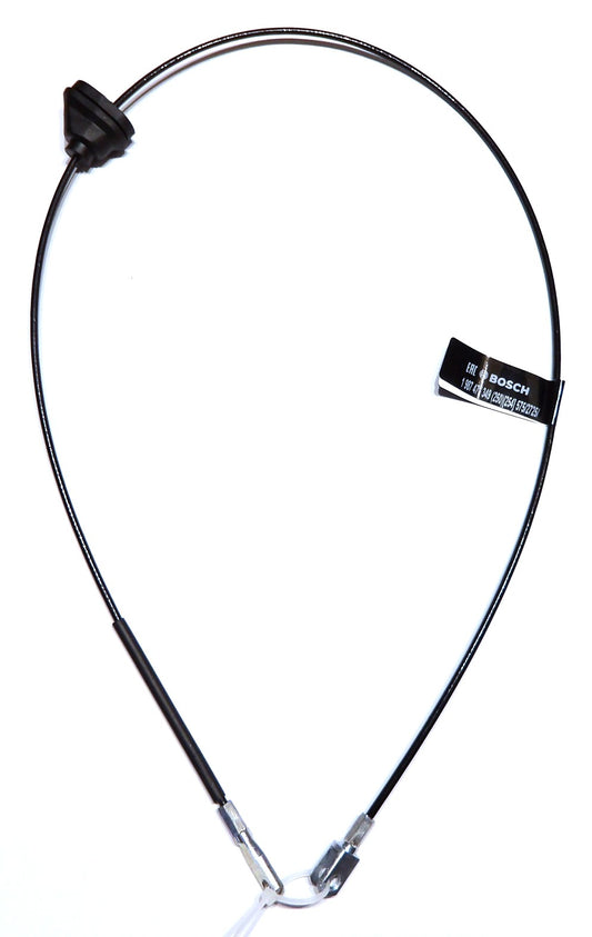 ボルボ 740 760 940 960 サイドブレーキケーブル(サブ・右側)【ボッシュ製・新品】ハンドブレーキワイヤー