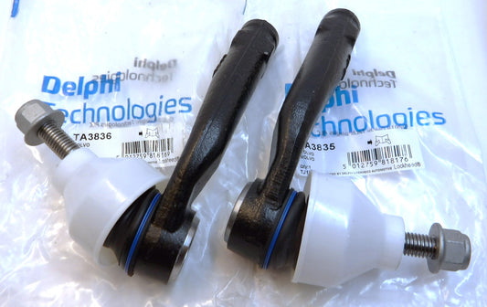 VOLVO ボルボ S60(MK3 224) V60(MK2 225) タイロッドエンド左右セット【DELPHI製・新品】
