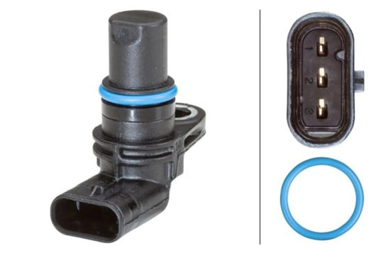 VW アウディ PORSCHE 各モデル カムシャフトポジションセンサー 1個【HELLA製・新品】GOLF TOUAREG A4 A5 A6 Q5 Q7 07L905163