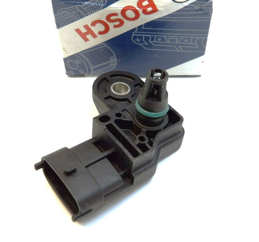 アルファMITO フェラーリ フィアット500 ポルシェ911 ルノーCAPTUR KANGOO ブーストプレッシャーセンサー【ボッシュ製・新品】