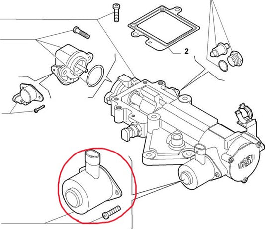 フィアット 500(312) PUNT(199) PANDA(169 312 319) AT デュアルロジック用ソレノイドバルブ(油圧制御)オイル付【純正OEM製・新品】