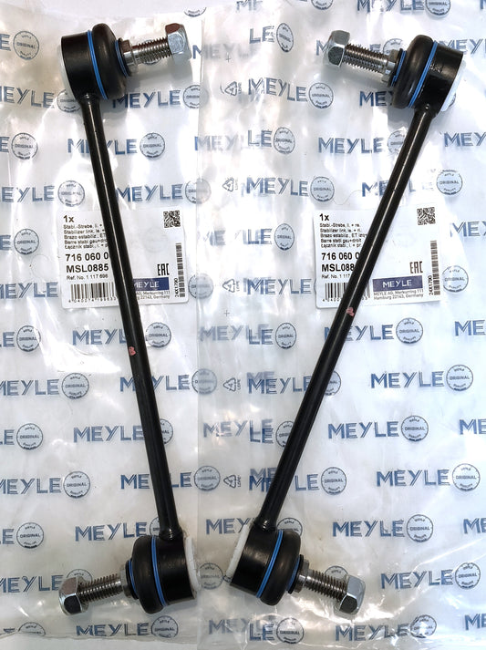 ジャガー X-TYPE Xタイプ・フォード モンデオ フロント側スタビライザーリンクロッド左右セット【MEYLE製・新品】