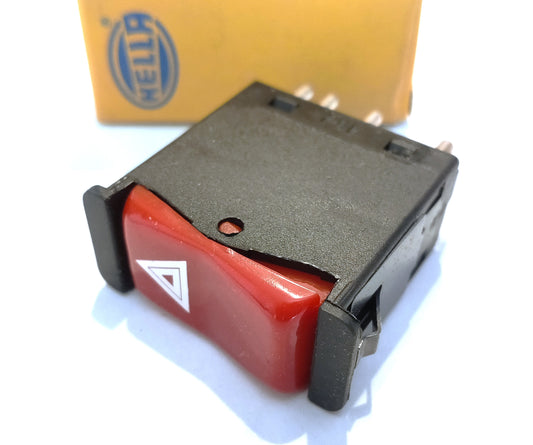 メルセデス ベンツ SL R107 W107 C107 ハザードスイッチ・ワーニングスイッチ【HELLA製・新品】