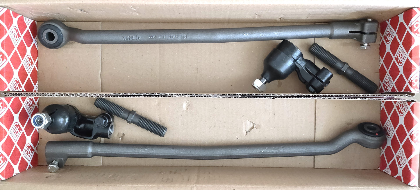 サーブ NG900 9-3・オペル アストラF タイロッド アキシャルロッド左右セット【ビルシュタイン製・GM純正ボルト付・新品】