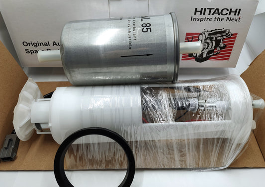 ボルボ 850 V70 C70 S70 燃料ポンプ Oリング・フューエルフィルター・リレー・固定リング【HITACHI製・新品】ガソリン・フューエルポンプ センダー