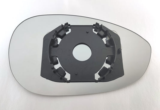 FIAT フィアット 500 ドアミラーガラス左側【新品】2007-2016年