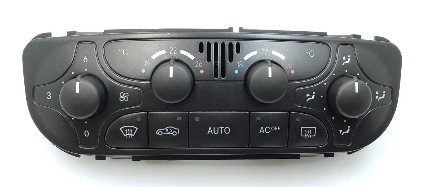 ベンツ W463 W/S/C/CL203 A/W209 エアコンスイッチ操作ダイヤル4個セット【新品】