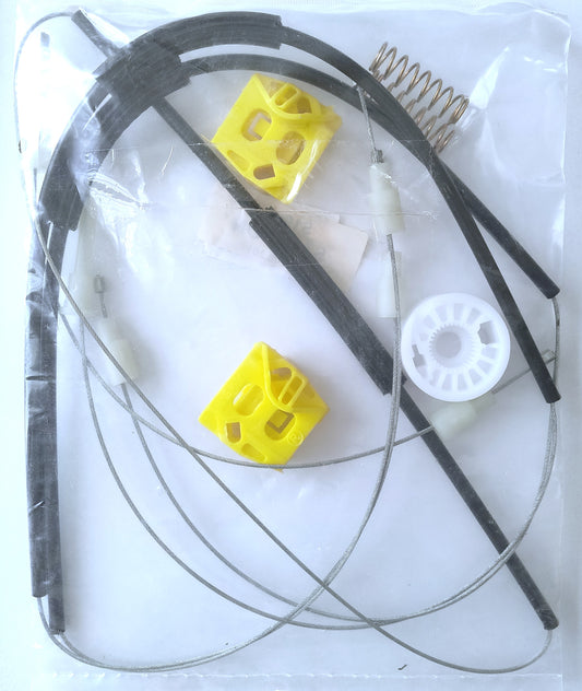 サーブ SAAB 9-3 FB207 FB284 フロントドア用ウィンドウレギュレータ・右側【リペアキット・新品】