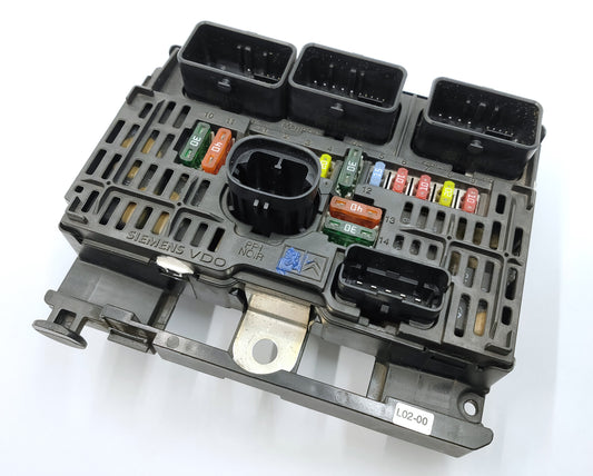 プジョー407・シトロエン フューズ(ヒューズ)リレーボックス BSM【純正VDO製・USED品】9658539280