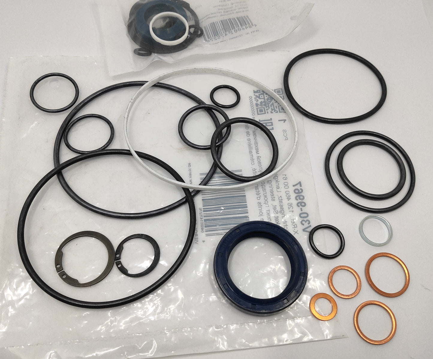 ベンツ W123 W126 S123 C126 ステアリングギアガスケットリペアキット【ドイツVAICO製・新品】