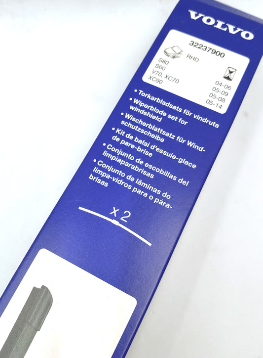 ボルボ S60 V70 XC70 S80 XC90 ワイパー 右ハンドル用【ボルボ純正・新品】左右セット
