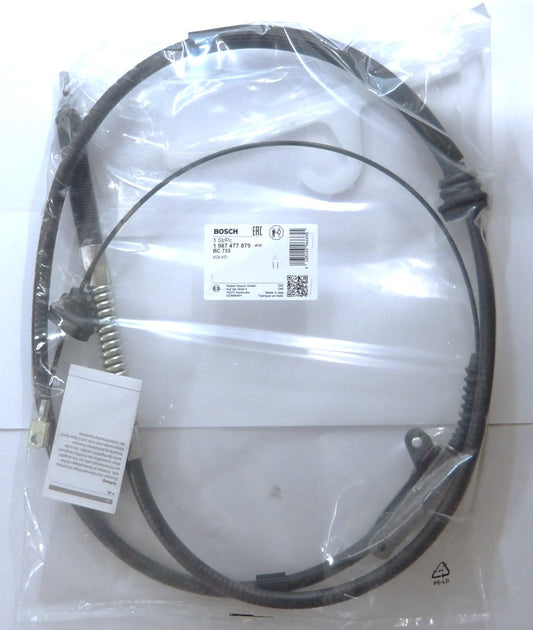 ボルボ 740 760 940 960 S90 V90 サイドブレーキケーブル【ボッシュ製・新品】ハンドブレーキワイヤー