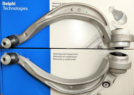 アウディ A4/S4/RS4 A5/S/RS5 Q5・ポルシェ MACAN マカン フロントコントロールアーム(リア側)左右セット【DELPHI製・新品】