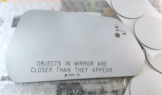 FORD フォード MUSTANG マスタング(MK6) ドアミラーガラスのみ右側 BSA仕様【新品】2015-2022年