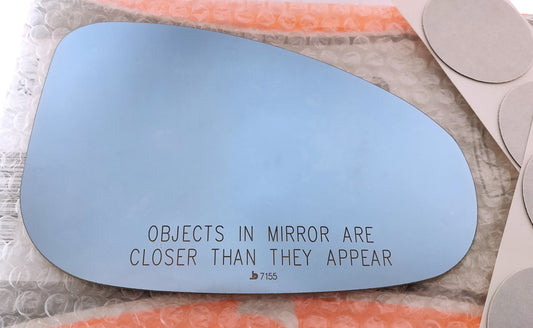 JAGUAR ジャガー F-TYPE(X152) ドアミラーガラスのみ右側【薄ブルー・新品】