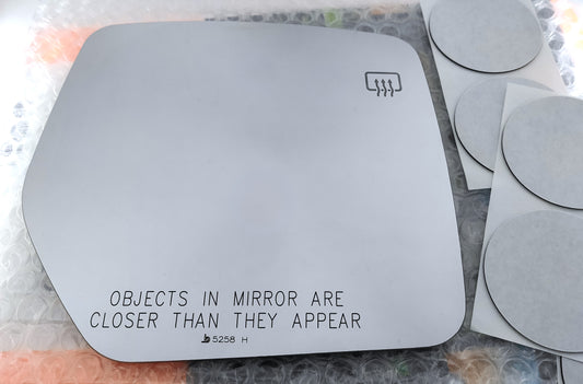 クライスラー JEEP ジープ CHEROKEE チェロキー KK LIBERTY PATRIOT ドアミラーガラス右側のみ ヒーター付【新品】2008-2012年