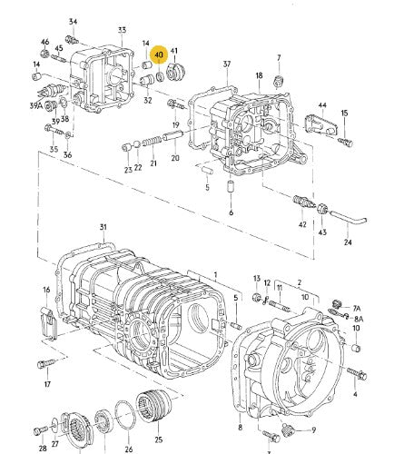 アウディ・VW M/Tギアシフトリンケージ用シールリング【新品】ラジアルシャフトシール マニュアルトランスミッション