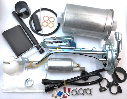 ボルボ 240 260 燃料ポンプユニット ガソリン残量ゲージ・フューエルフィルター・リレー付き交換キット【新品】ガソリンポンプ