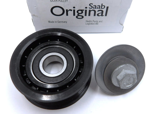 サーブ 9-5・9-3用 B205 B235 アイドラープーリーB【サーブ純正・新品】