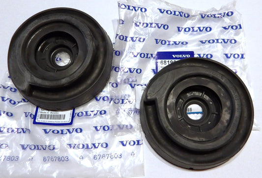 VOLVO ボルボ 960 S90 V90 サスペンションスプリングラバー・フロントアッパー左右セット【ボルボ純正・新品】コイル・ブッシュ