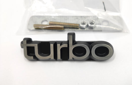 サーブ C900 9000 フロントグリル turbo エンブレム・メタル【サーブ純正・新品】