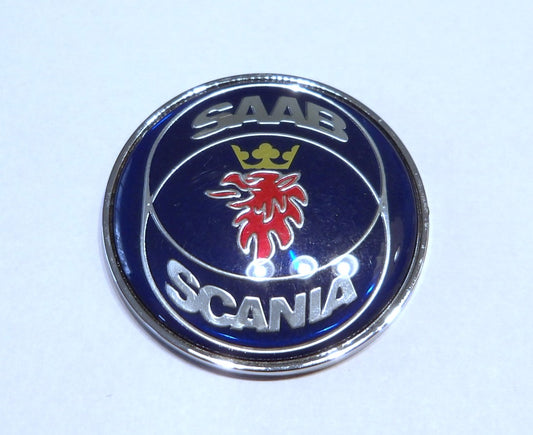 サーブ C900 2D/3D/4D/5D/CV リアゲート用 エンブレム スカニアデザイン【社外製・新品】