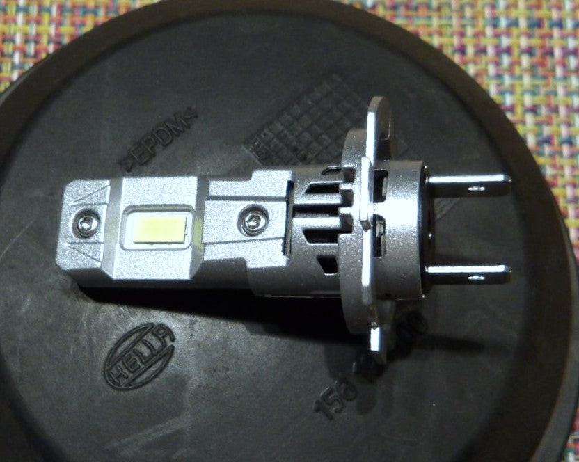 サーブ SAAB 9-3 FB207 ハロゲンヘッドライト左右セット(LED換装・整備済)【サーブ純正・USED品】