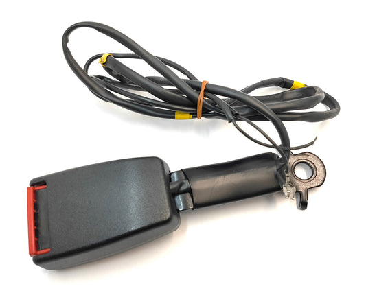 サーブ C900 クラシック900 フロントシートベルトバックル(ベルトキャッチ)PRESSボタン新品交換済み【USED品】