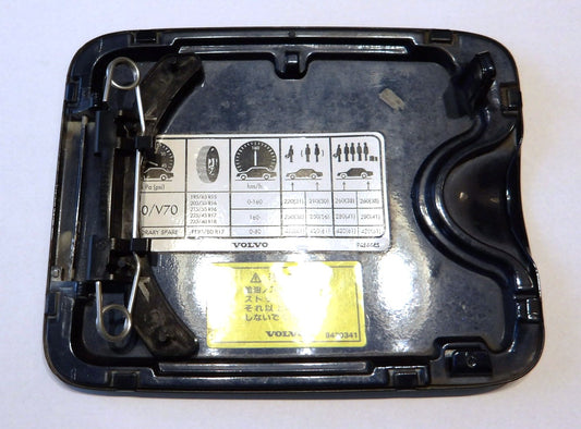 ボルボ 給油フラップ ヒンジ付 フューエルフラップ S60 V70 XC70 XC90【ボルボ純正・中古】