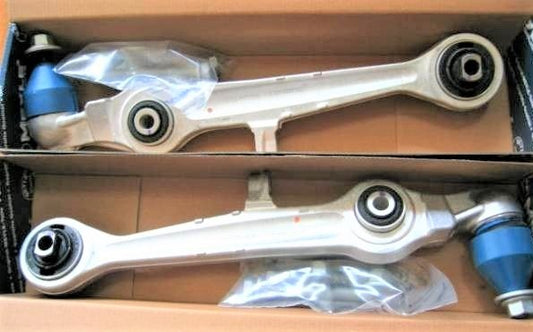 アウディ A4 A6 A8 VW PASSATパサート用 コントロール ロア アーム前側左右セット【ドイツ マイレ製・新品】高耐久仕様HD