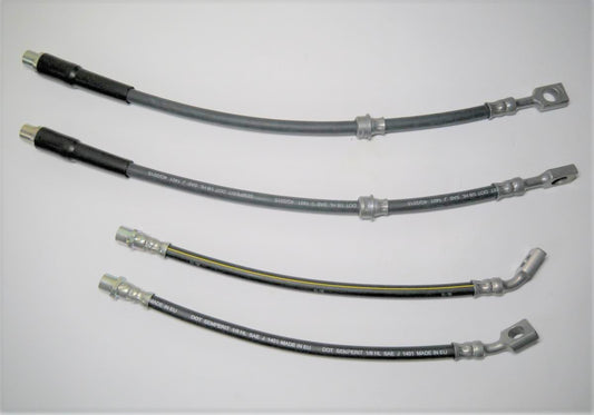 サーブ 9-3 FB207 FB284・オペル ベクトラ シグナム ブレーキホース 1台分4本セット【ドイツ マイレ製・新品】