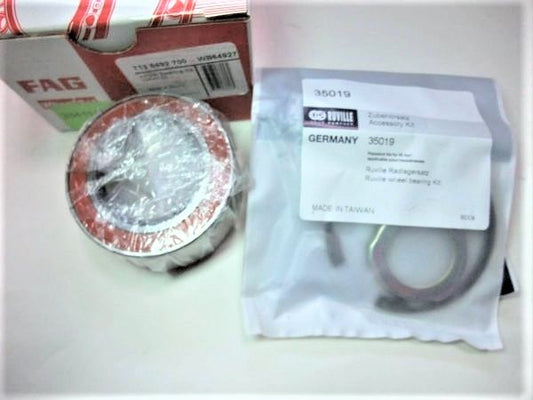 ポルシェ 911 ボクスター・アウディ 4000 5000 80 90・BMW E36 E46 3シリーズ ホイールハブベアリング 1個【FAG製・新品】