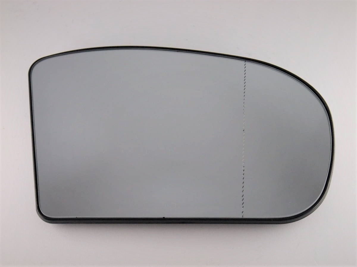 BENZベンツ W211 Eクラス W203 Cクラス ドアミラーガラス右側【ガイドクリップ付・新品】2001-2006年