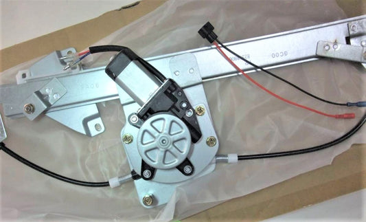 サーブ 9-3用 FB207 FB284 ウィンドウレギュレータ モーター付き 右側リアドア【サーブ純正・新品】2003-2011年