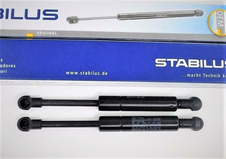ポルシェ リア エンジンフード ダンパー2本STABILUS製