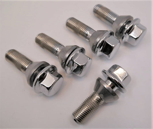 ボルボ S60 S80 V60 V70 XC70 XC90 S90他 ホイールボルト 5本セット【ボルボ純正・新品】19mmボルト