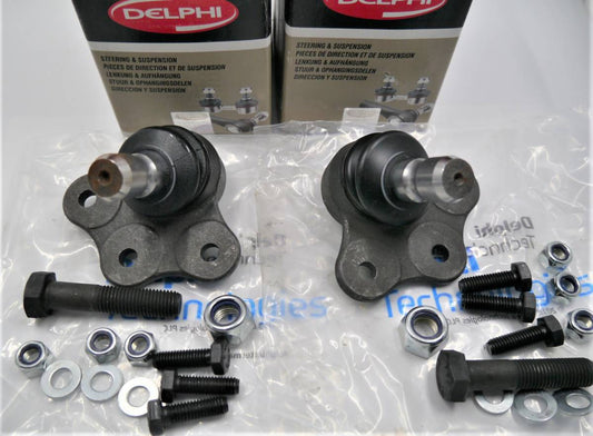 サーブ 9-5 B205 B235 B308・オペル アストラ ベクトラ オメガ ザフィーラ ボールジョイント左右セット【DELPHI製・新品】