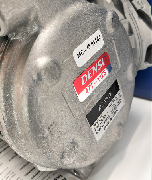 ポルシェ 911(964T) エアコン コンプレッサー R12 【デンソー製・新品】