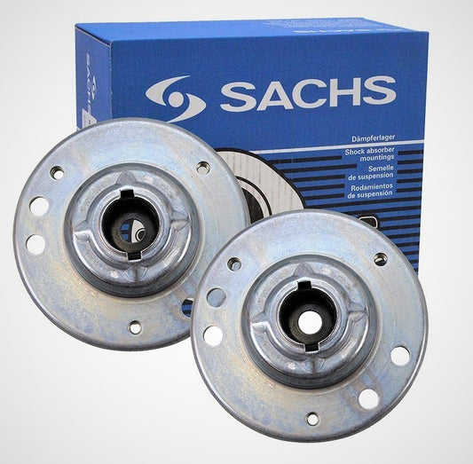 サーブ SAAB 9-3 FB207 FB284 オペル ベクトラ シグナム フロントストラットマウント左右セット ベアリング付【ザックス製・新品】