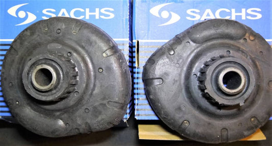 ボルボ 850 S70 V70 S60 ストラットマウントブッシュ スプリングシート 2個セット【ザックス製・新品】SACHS