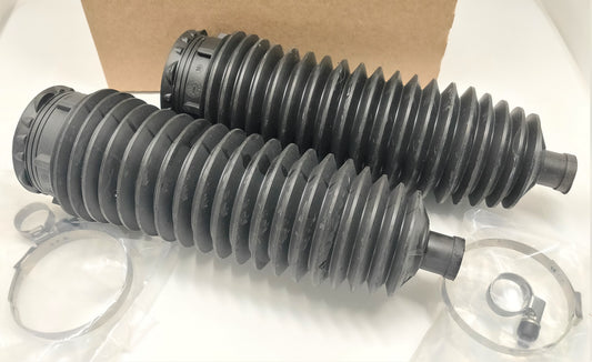 ボルボ S60 80 V70 XC70 ステアリングラックエンド左右セット ダストブーツ付【ドイツ マイレ製・新品】アキシャルロッド