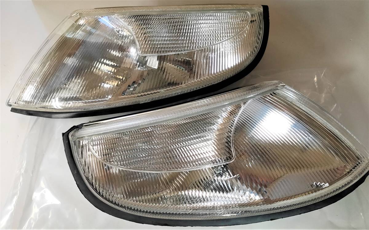 サーブ 9-5 EB235 EB308 コーナーレンズ(ランプ)左右セット 【新品】1998-2001年