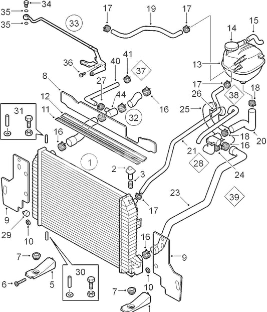 サーブ 9-3 9-3X FB207 FB284用ラジエーター ドレンコック Oリング付【サーブ純正・新品】