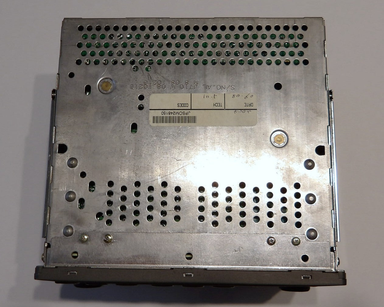 VOLVO ボルボ V70(8B) SC-931 純正ステレオ・3連奏CD オーディオヘッドユニット 【貴重・動作品・USED】マガジン付