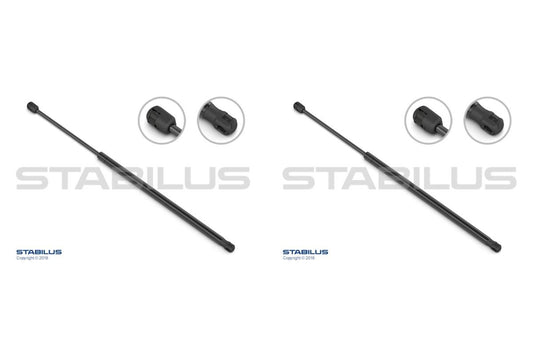 BENZ ベンツ W220 Sクラス ボンネットガスダンパー左右セット【ドイツ STABILUS製・新品】1998-2005年 フードガスダンパー